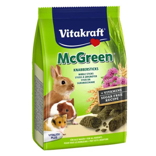 VITAKRAFT Premium Snack McGreen 50g Jutalomfalat rágcsálóknak