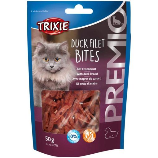 TRIXIE  PREMIO Kacsafilé 50gr Jutalomfalat macskáknak