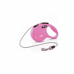Flexi Classic kötélpóráz   XS 3m/8kg Rózsaszín