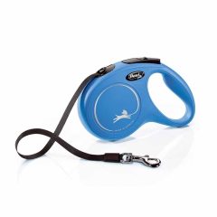 Flexi Classic szalagpóráz  M 5m/50kg Kék