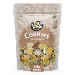 LOLO PETS Kutyakeksz Kis állatfigurás 350g