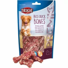   TRIXIE PREMIO Kacsa csontok rizzsel 80g Jutalomfalat kutyáknak