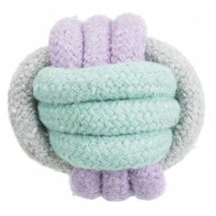 TRIXIE Junior Kötél Labda 6cm játék kutyáknak