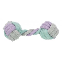   TRIXIE Junior Rope Ball Súlyzó kötélből 15cm játék kutyáknak