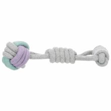 TRIXIE Labda kötélből fogóval 6cm/23cm játék kutyáknak