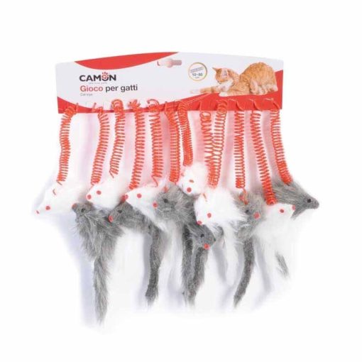 CAMON macska játék akasztós egér 7cm