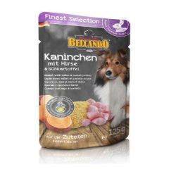   BELCANDO kutya alutasakos Nyúlhús+Köles+Édesburgonya 125g