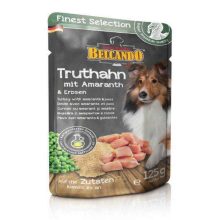 BELCANDO kutya alutasakos Pulykahús+Amarant+Borsó 125g