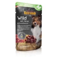   BELCANDO kutya alutasakos Vadhús+Köles+Vörös áfonya 125g