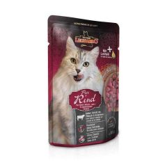   LEONARDO Finest Selection szinhúsos alutasakos macsaeledel Szín Marhahússal 85g