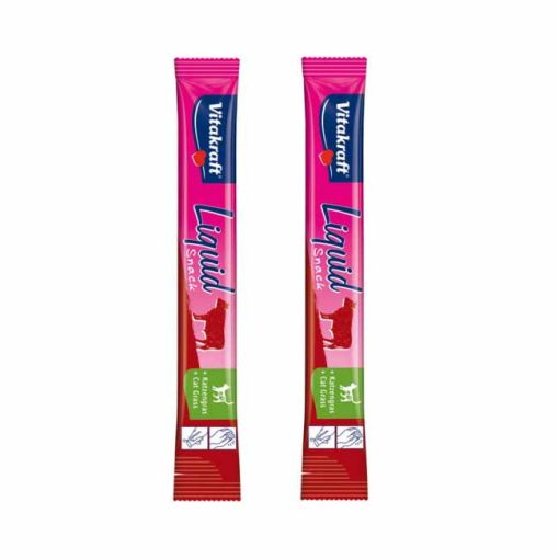 VITAKRAFT macska jutalomfalat Liquid-Snack 6x15g Marha+Inulin