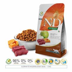 N&D Cat Pumpkin Adult 300g Szarvas és Alma