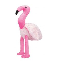 TRIXIE Plüss Flamingo 35cm játék kutyáknak