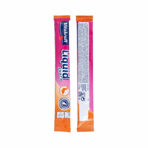 VITAKRAFT macska jutalomfalat Liquid-Snack 6x15g Kacsa+ß-glükán