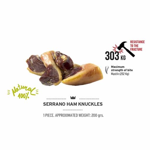 SERRANO sonka darabok 200g