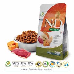 N&D Cat Pumpkin Adult 1,5kg Kacsa és Sárgadinnye