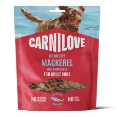   CARNILOVE kutya jutalomfalat 200g Crunchy SNACK Makréla+Málna