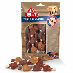8IN1 Triple Flavour Skewers 113g Húsos nyársak