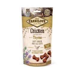 CARNILOVE Semi Moist SNACK Csirke-Kakukkfű 50g