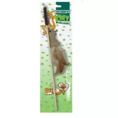 TATRAPET macska játék pálca 40cm tollal (58561)
