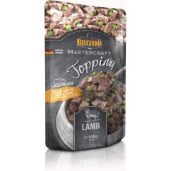   BELCANDO Mastercraft Topping kutya alutasakos 100g Friss Bárányhússal