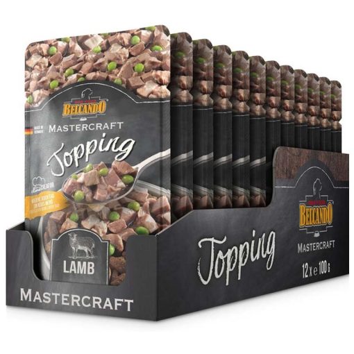 BELCANDO Mastercraft Topping kutya alutasakos 100g Friss Bárányhússal