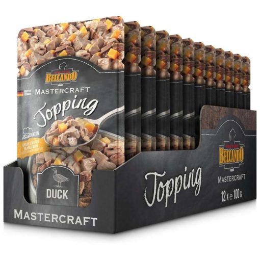 BELCANDO Mastercraft Topping kutya alutasakos 100g Friss Kacsahússal
