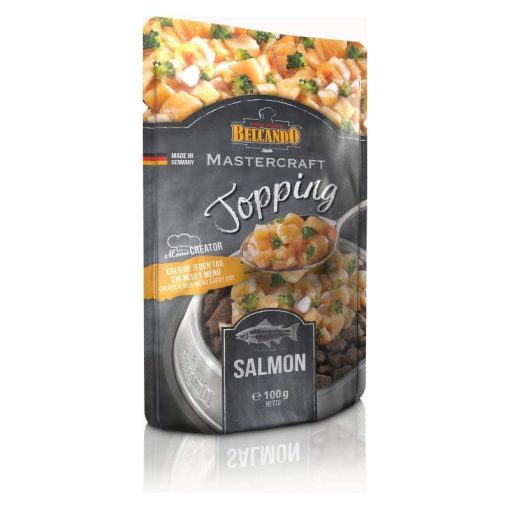 BELCANDO Mastercraft Topping kutya alutasakos 100g Friss Lazachússal