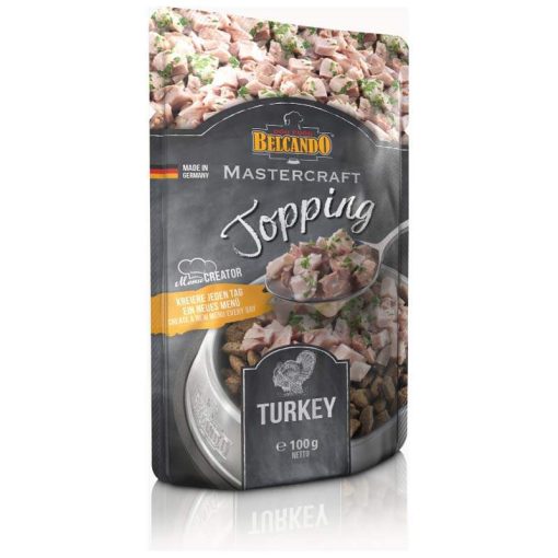 BELCANDO Mastercraft Topping kutya alutasakos 100g Friss Pulykahússal