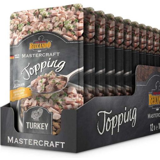 BELCANDO Mastercraft Topping kutya alutasakos 100g Friss Pulykahússal