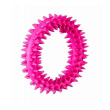 BARRY KING kutya játék Gumi karika pink 9cm (15503)