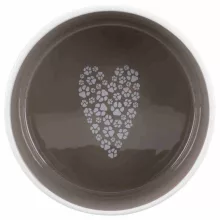 TRIXIE kerámia tál Pet's Home  0,3L/12cm Krém/Világoskék