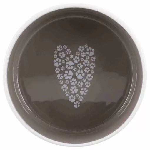 TRIXIE kerámia tál Pet's Home  0,3L/12cm Krém/Világoskék