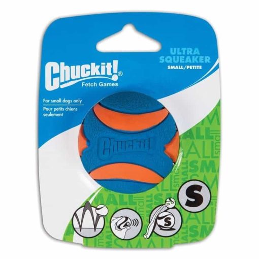 CHUCKIT kutyajáték Ultra Squeaker Sípolós Labda (S)