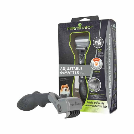 FURMINATOR Bontókefe Adjustable Dematter Tool állítható pengéjű kutyáknak