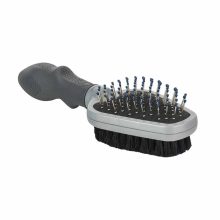 FURMINATOR Kefe kétoldalas Dual Grooming Brush kutyáknak és cicáknak