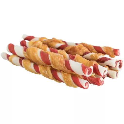 TRIXIE DENTAFUN rágórúd Csirke Barbecue 12cm/80g 10db Jutalomfalat kutyáknak
