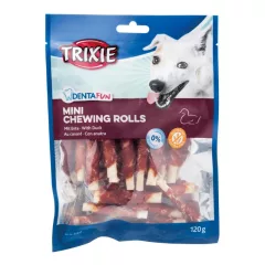   TRIXIE DENTAFUN Mini Fonott rágóka 6cm/120g Jutalomfalat kutyáknak