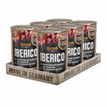 BELCANDO konzerv kutya 100% színhúsos Iberico Sertéshús Csicseriborsóval és Vörös Áfonyával 400G