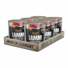 BELCANDO konzerv kutya 100% színhúsos Bárányhús rizzsel és paradicsommal 800g