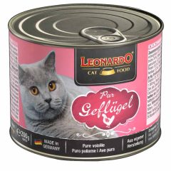 LEONARDO Premium macska konzerv Szárnyashúsban Gazdag 200G