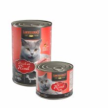 LEONARDO Premium macska konzerv Marhahúsban Gazdag 400G