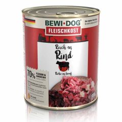 BEWI-DOG konzerv kutya  800g Marhahúsban gazdag