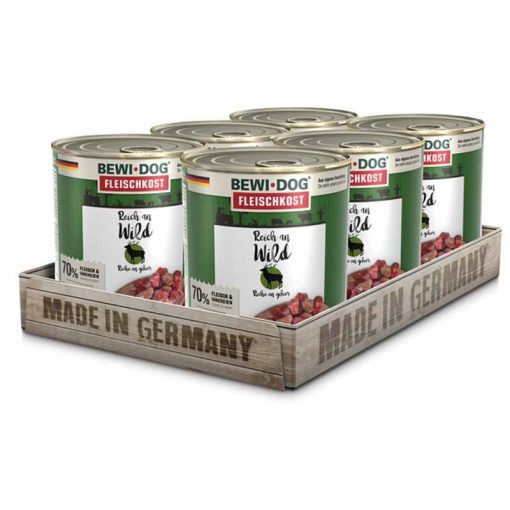 BEWI-DOG konzerv kutya  800g Vadhúsban gazdag