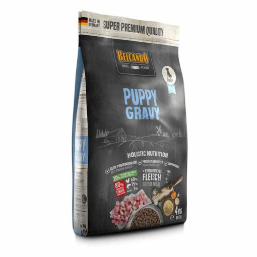 BELCANDO kutya száraztáp Puppy szósszal  4kg (friss hússal)