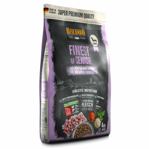 BELCANDO kutya száraztáp Senior GF 4kg (friss hússal)
