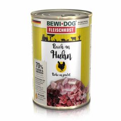 BEWI-DOG konzerv kutya  400g Baromfiban gazdag