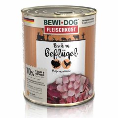 BEWI-DOG konzerv kutya  800g Baromfiban gazdag