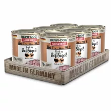 BEWI-DOG konzerv kutya  800g Baromfiban gazdag