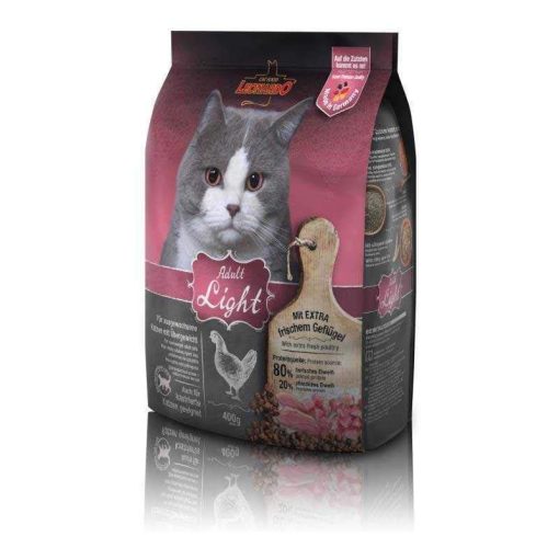 LEONARDO Premium macskatáp  400g Adult Light Baromfiban gazdag